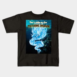 Methane Dragon Climate Change COP26 Glasow Kids T-Shirt